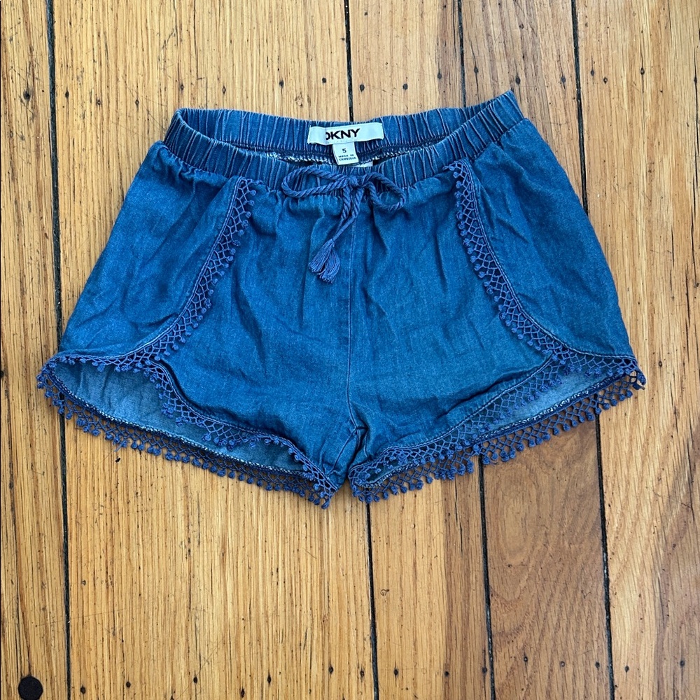 Kids DKNY Denim Blue Jean Shorts